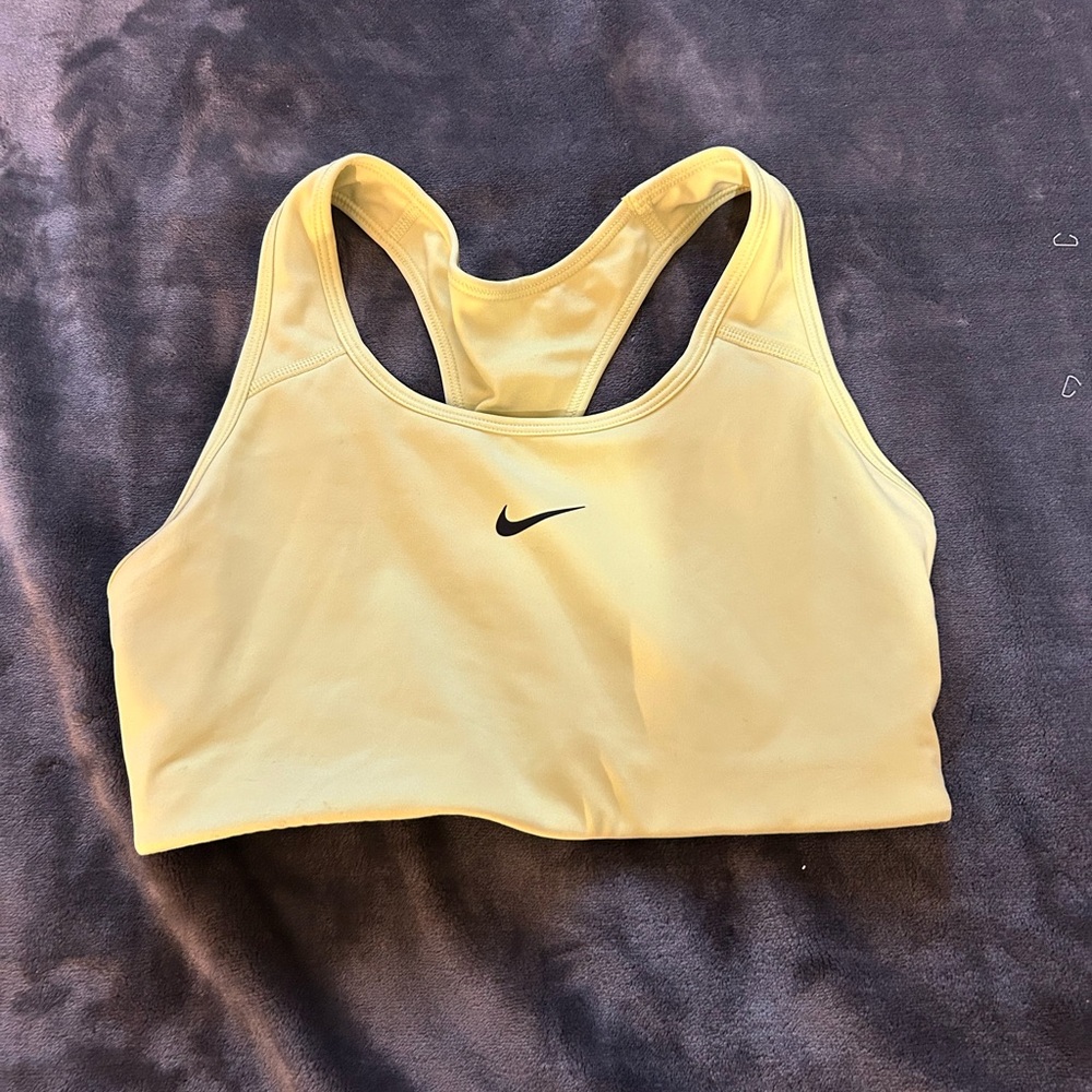 Nike Women's Bright Yellow Sports Bra
